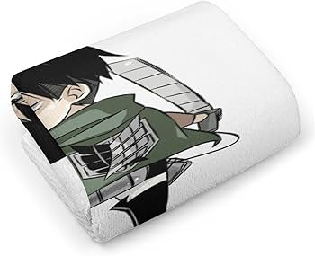 Amazon｜進撃の巨人 リヴァイ 兵長 バスタオル フェイスタオル 速乾